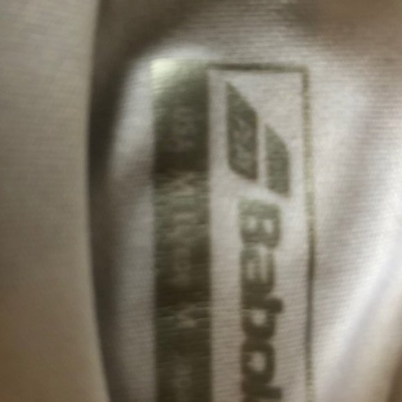 White Men's Medium Babolat Tennis Shirt - Picture 4 of 4